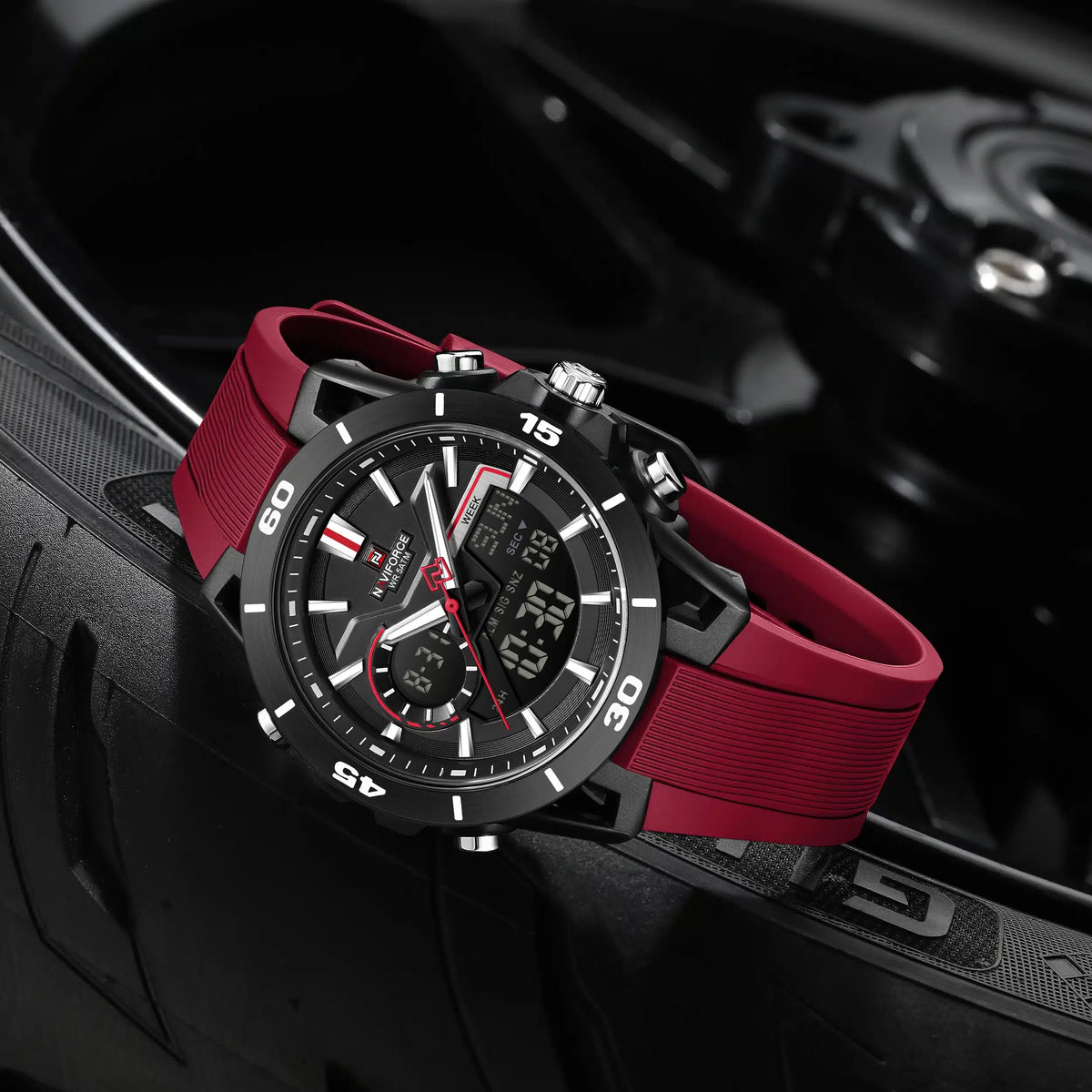 Montre Naviforce Sport Chronographe Double Affichage Original