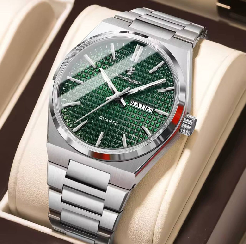 Montre Poedagar Classique Acier Inoxydable