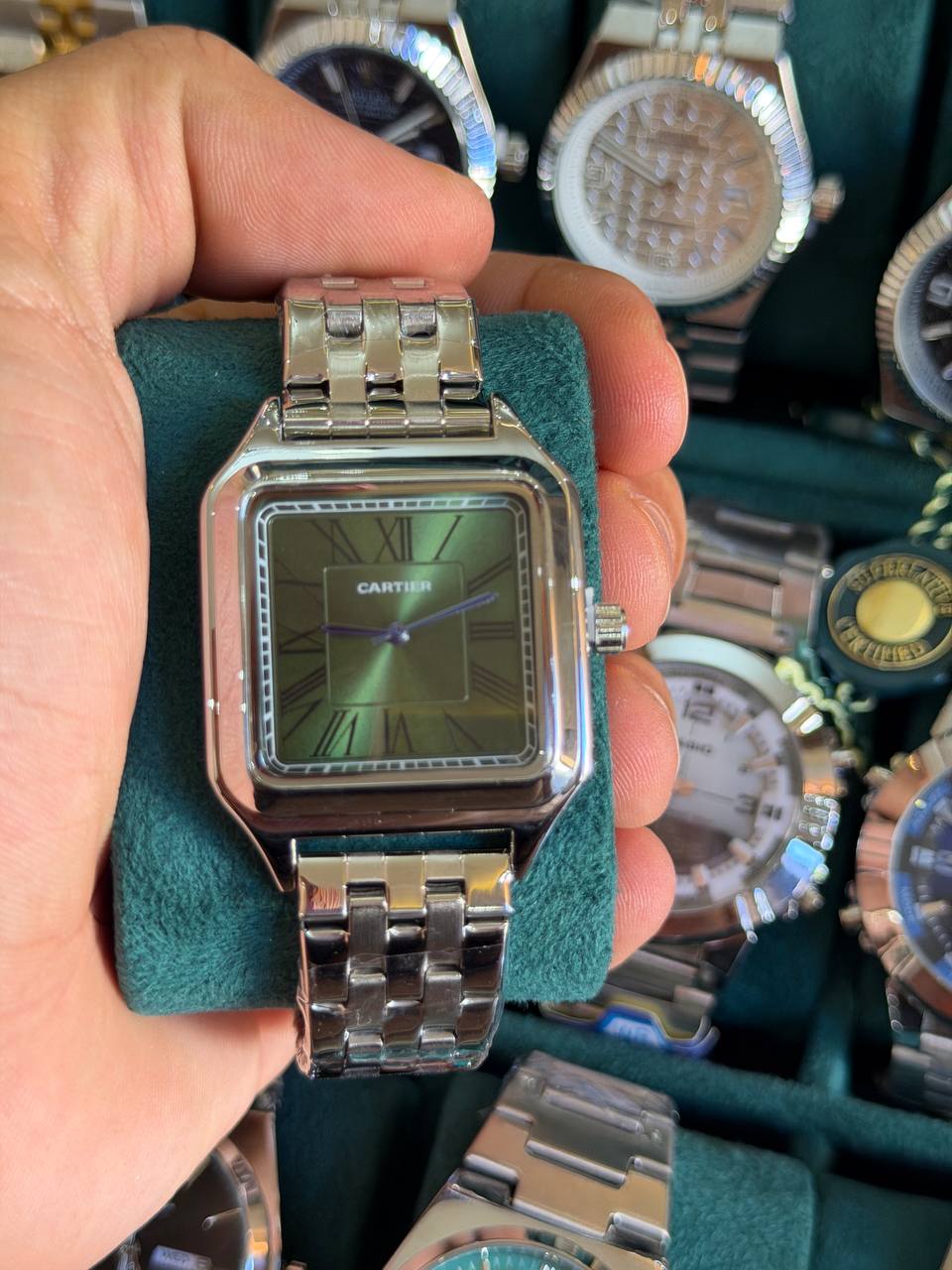 Montre Cartier Santos-Dumont Carrée