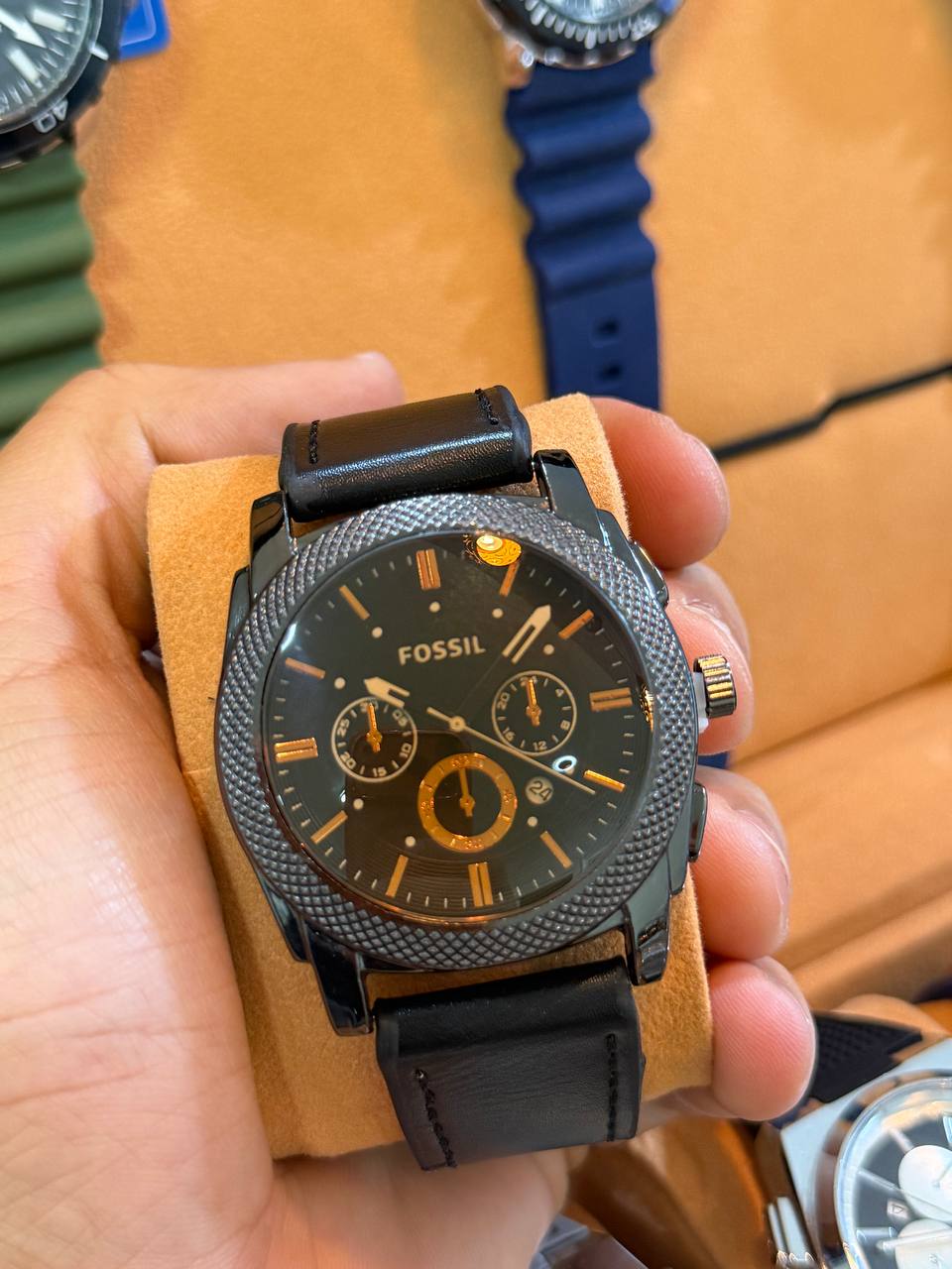 Montre Fossil Chronographe Cuir