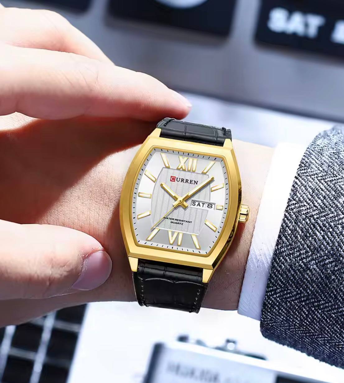 Montre Curren Tonneau Élégance
