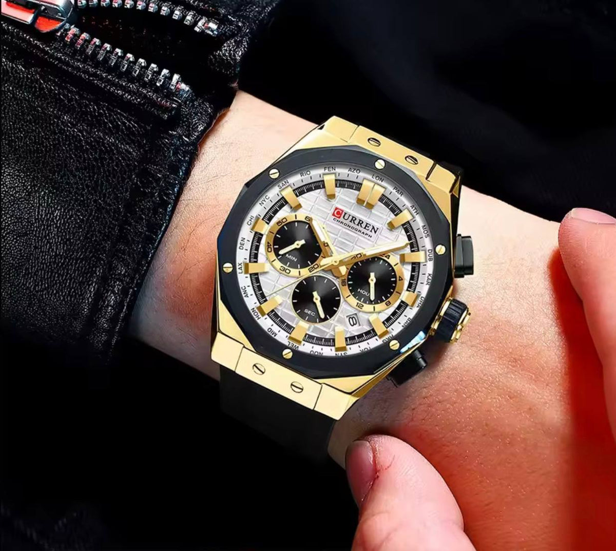 Montre Curren Chronographe Sport