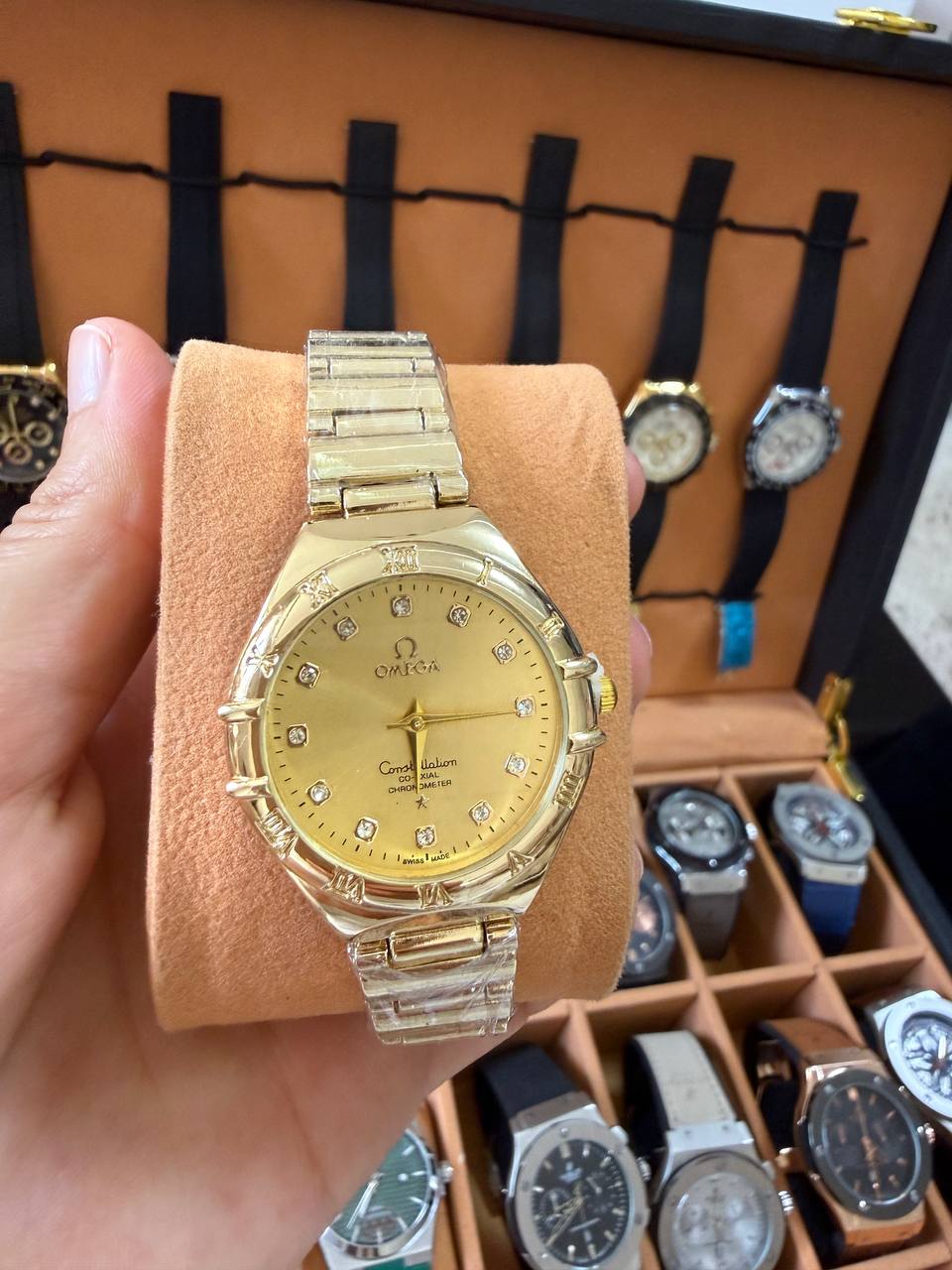 Montre Femme Omega Constellation Élégance