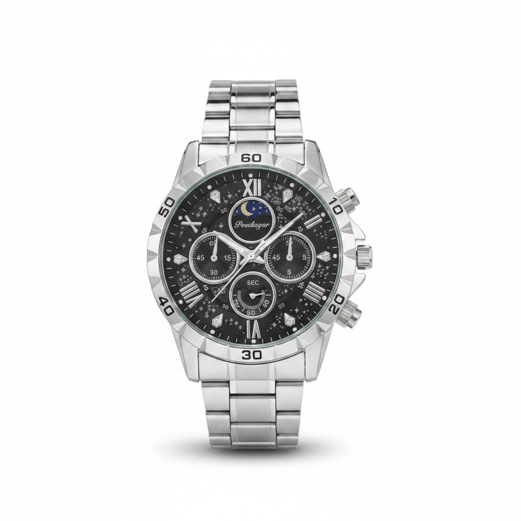 Montre Poedagar Chronographe Céleste