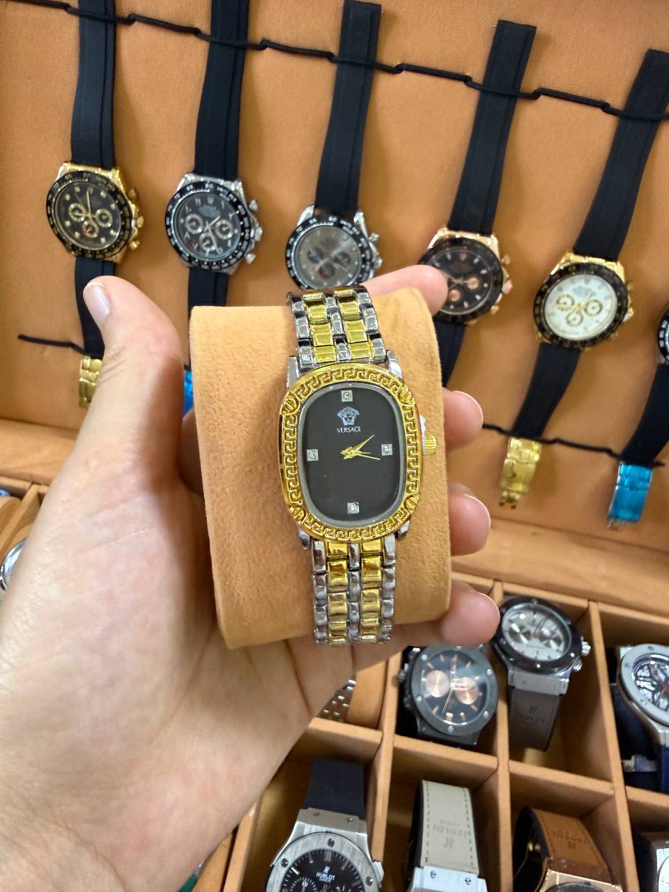 Montre Versace Élégance Bicolore