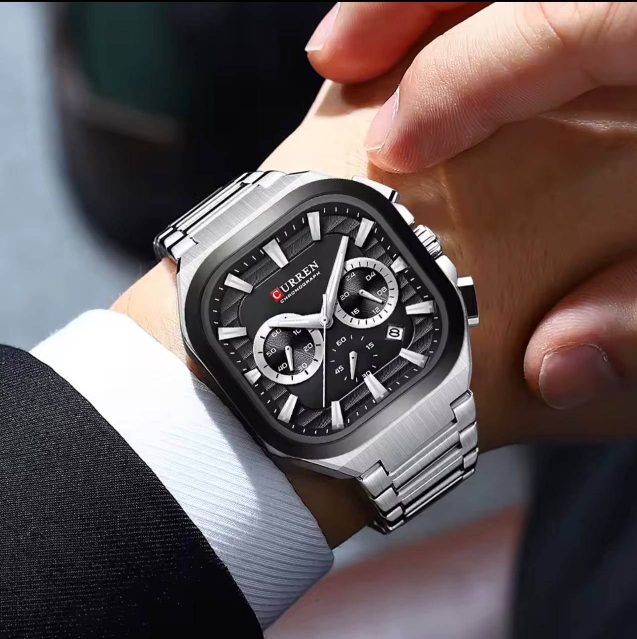 Montre Curren Chronographe Homme