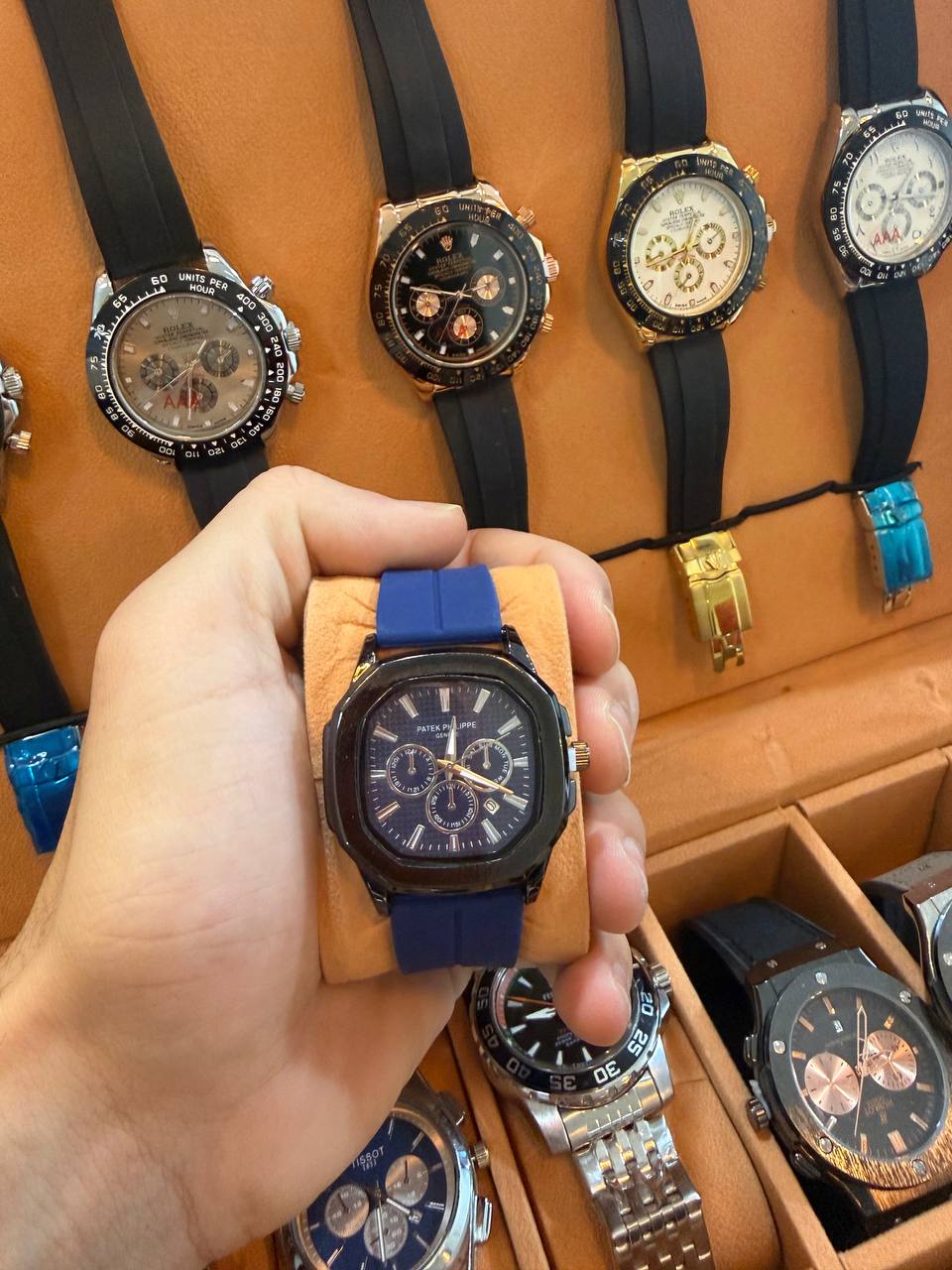 Montre Patek Philippe Silicone Chronographe