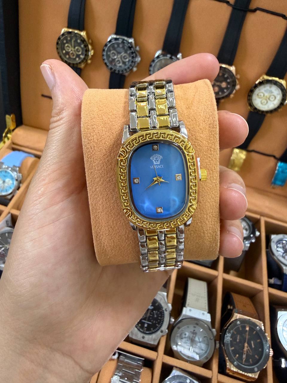 Montre Versace Élégance Bicolore