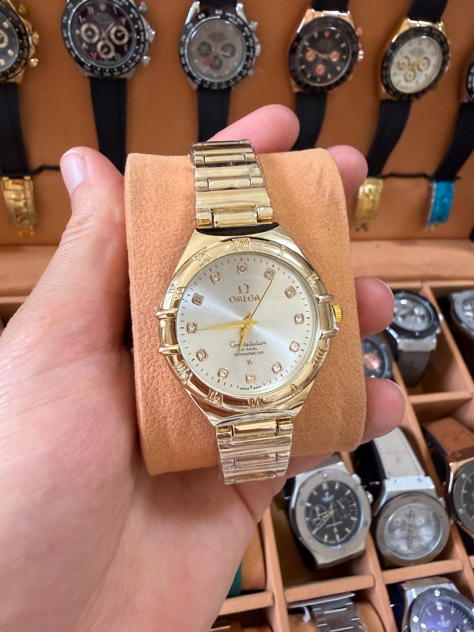 Montre Femme Omega Constellation Élégance