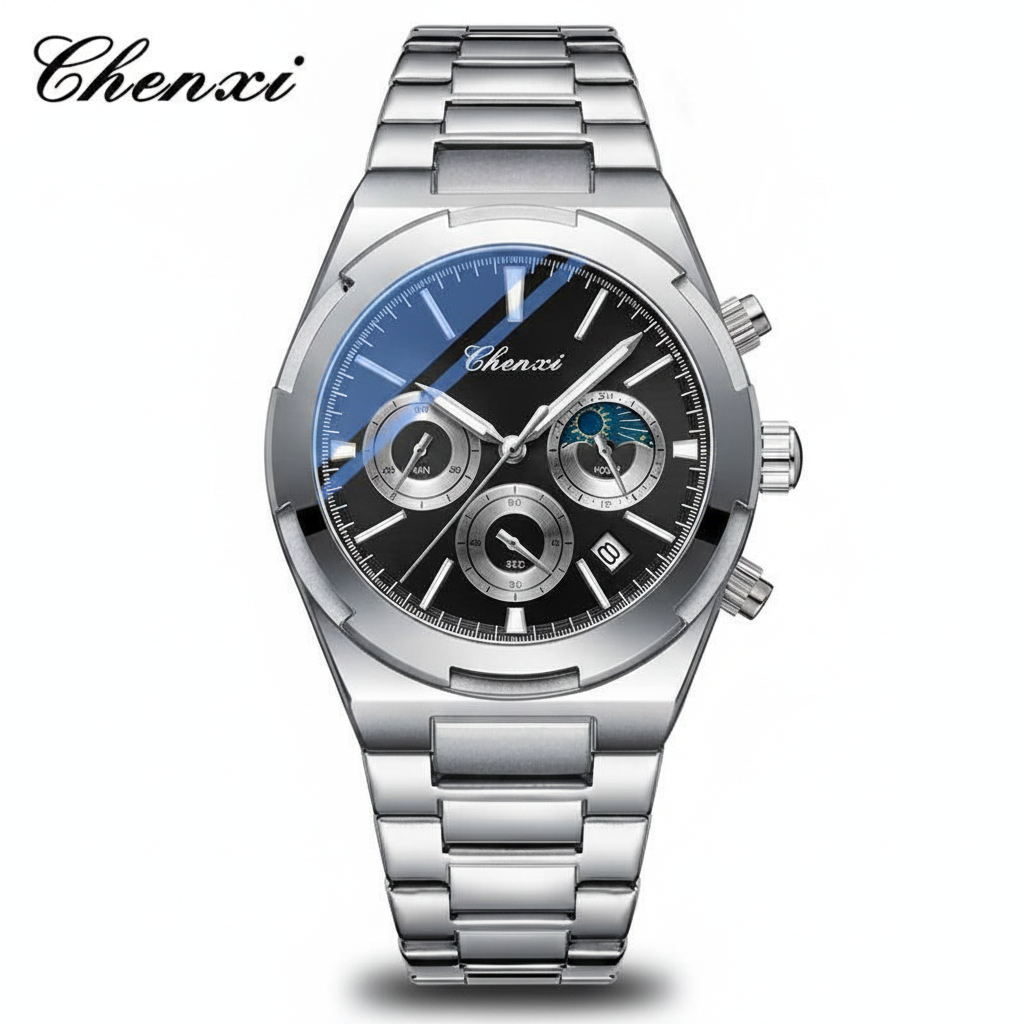 Montre Chenxi Chronographe Lunaire