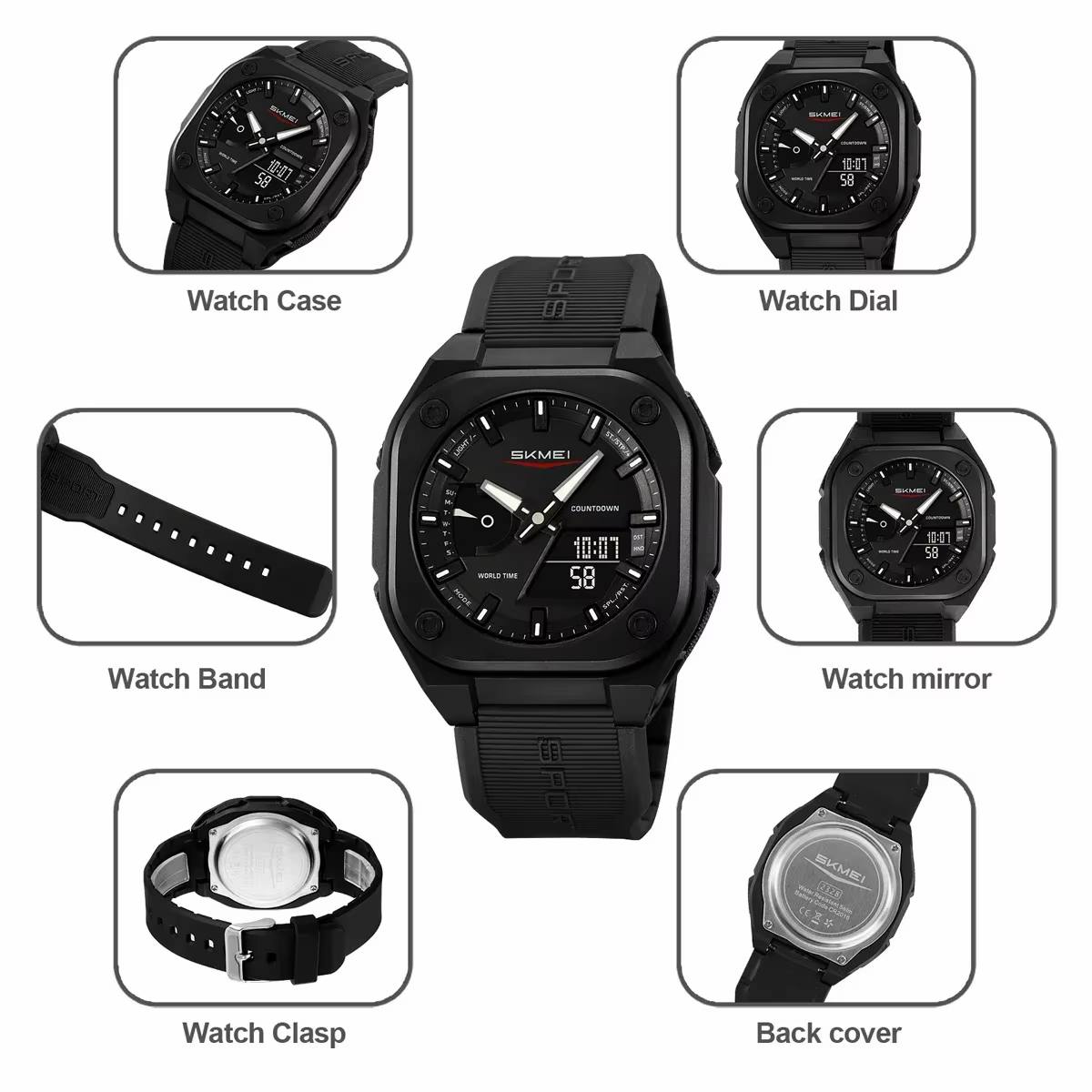 Montre Sport Design Robuste