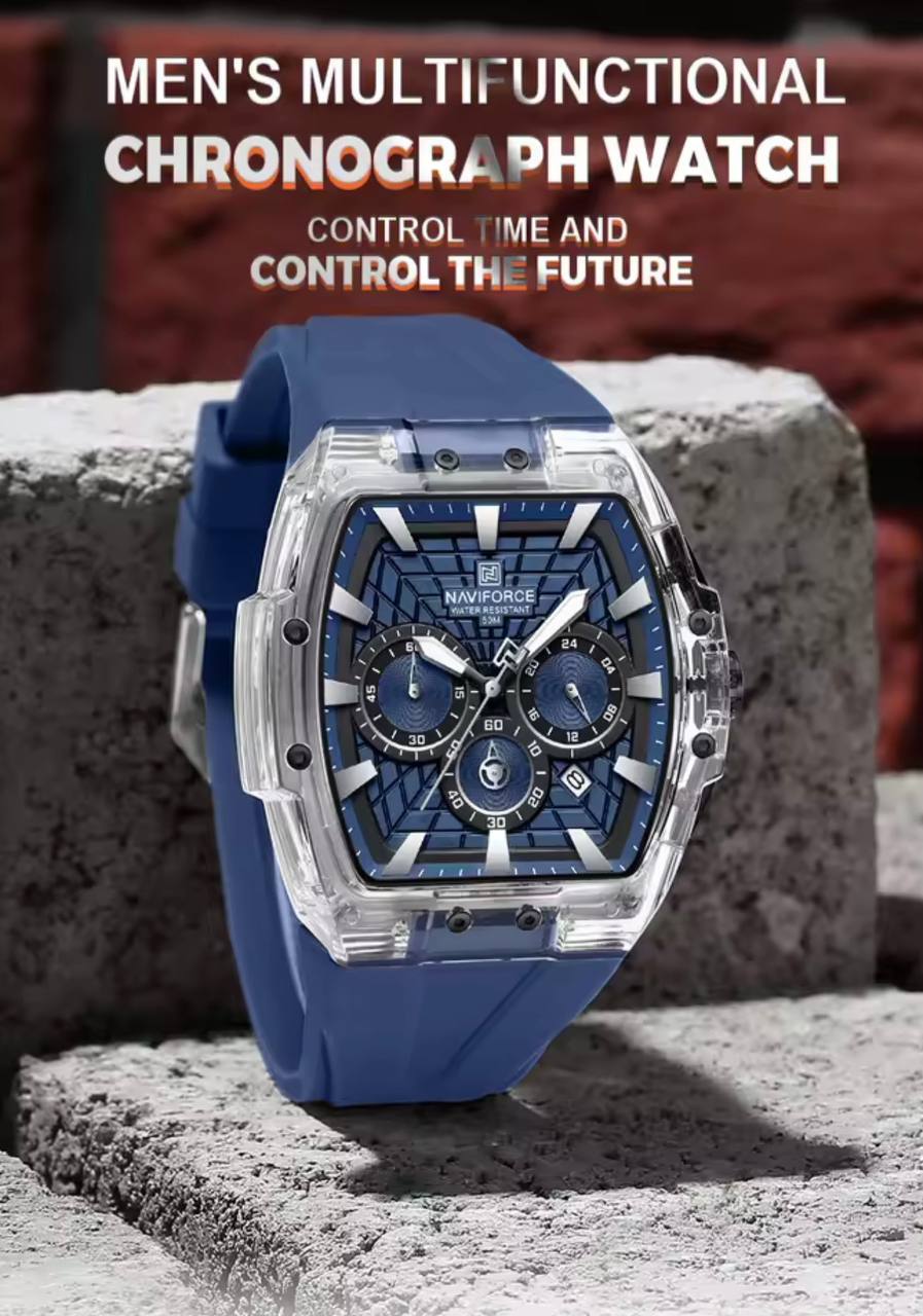 Montre Naviforce Chronographe Tonneau