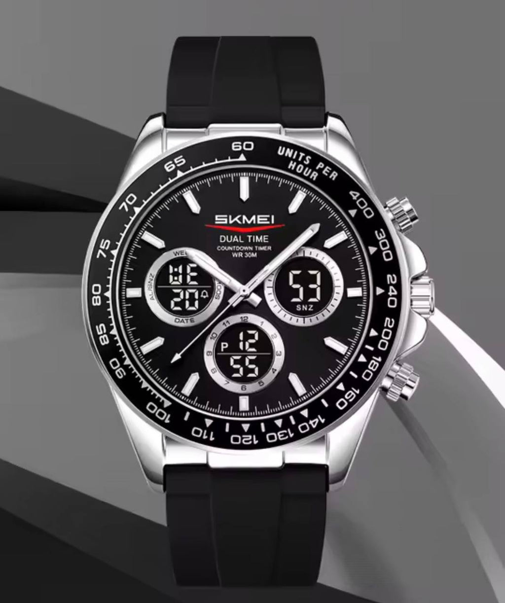Montre Chronographe SKMEI Dual Time