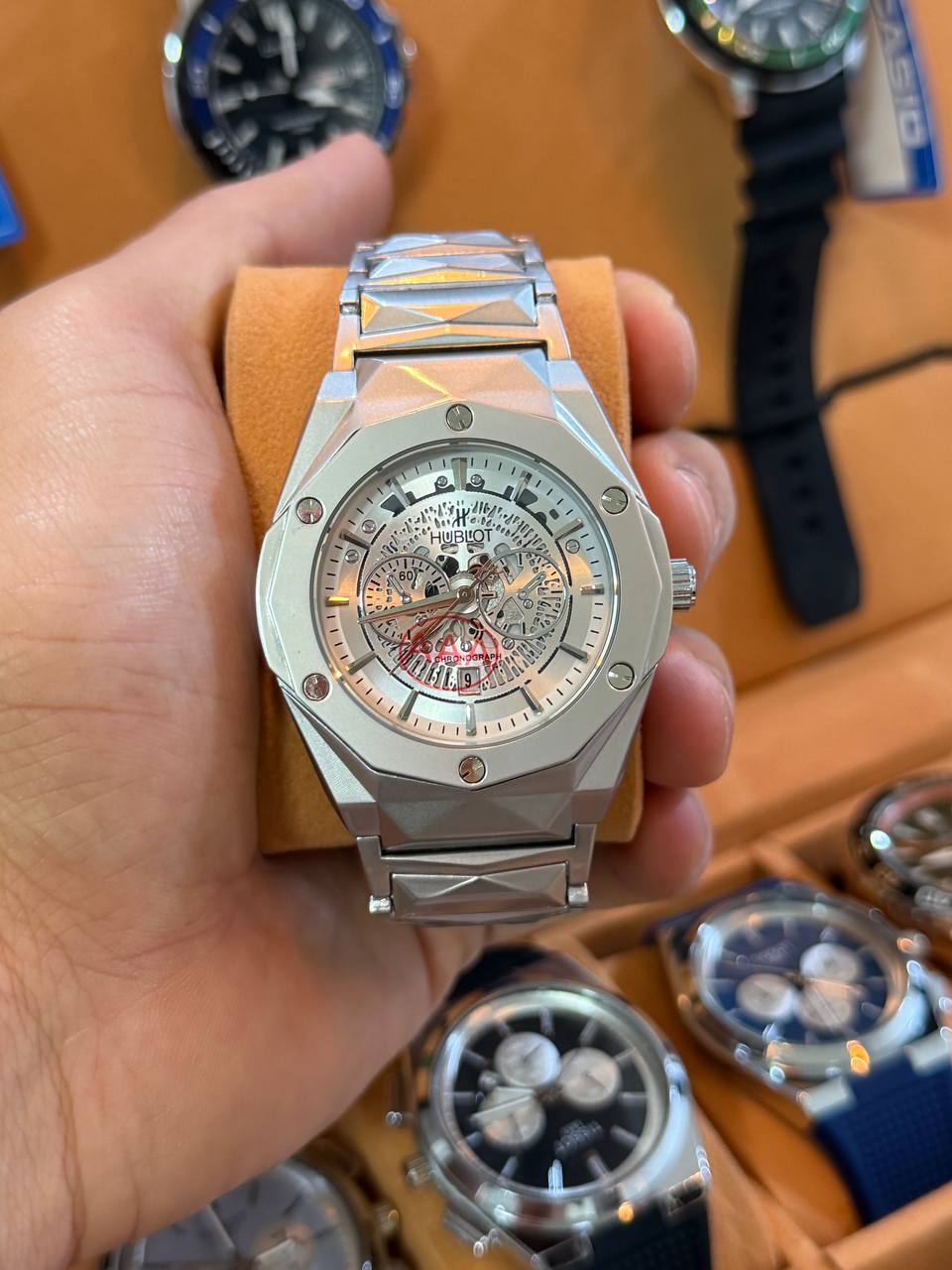 Montre Hublot Chronographe Squelette