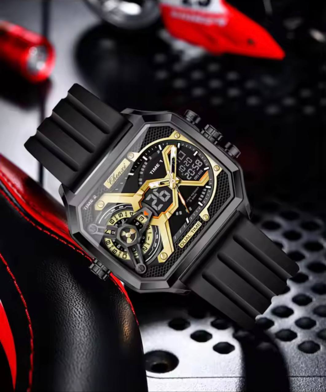 Montre Chenxi Dual Time Sport