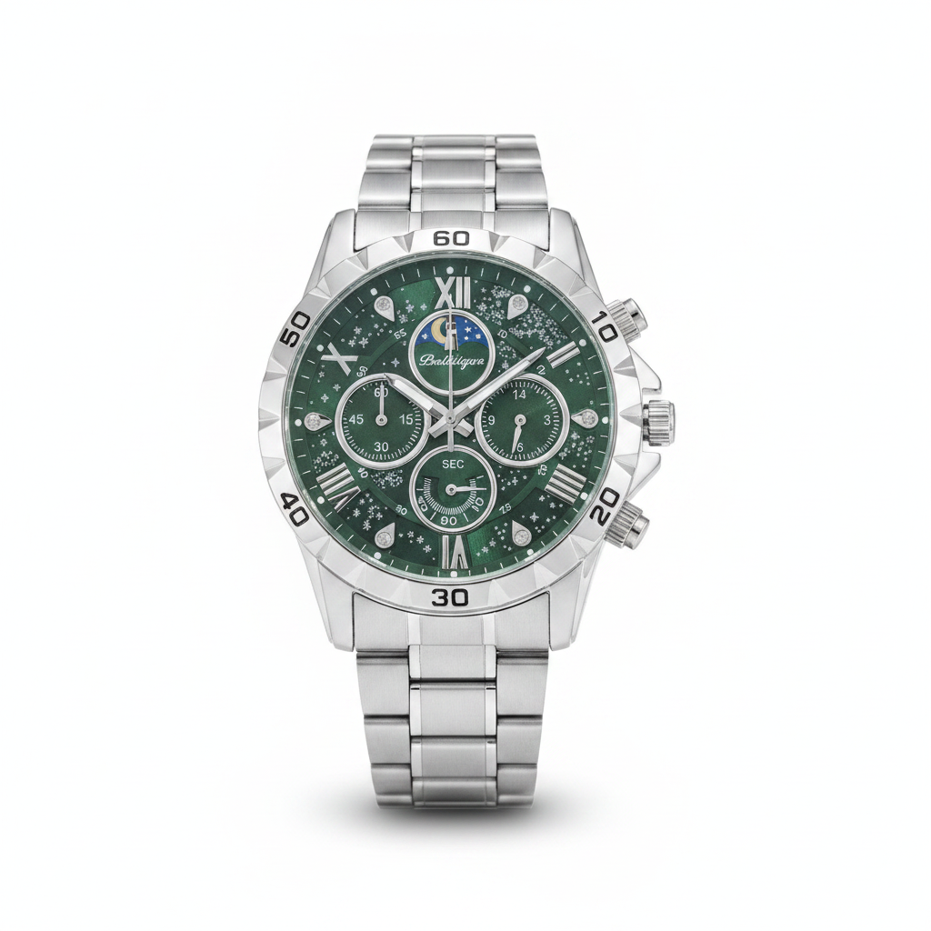 Montre Poedagar Chronographe Élégance Céleste