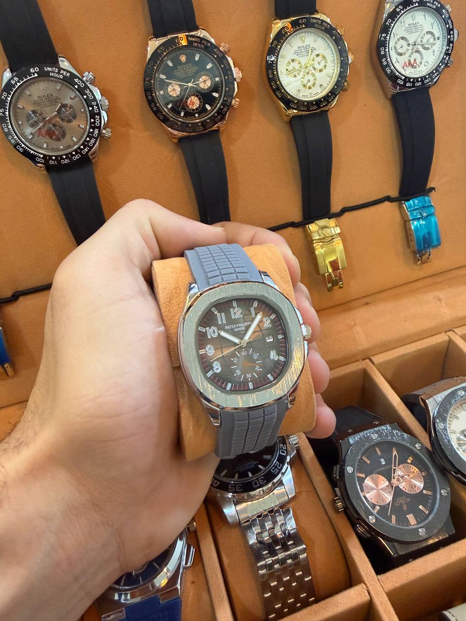 Montre Silicone Style Aquanaut Chrono