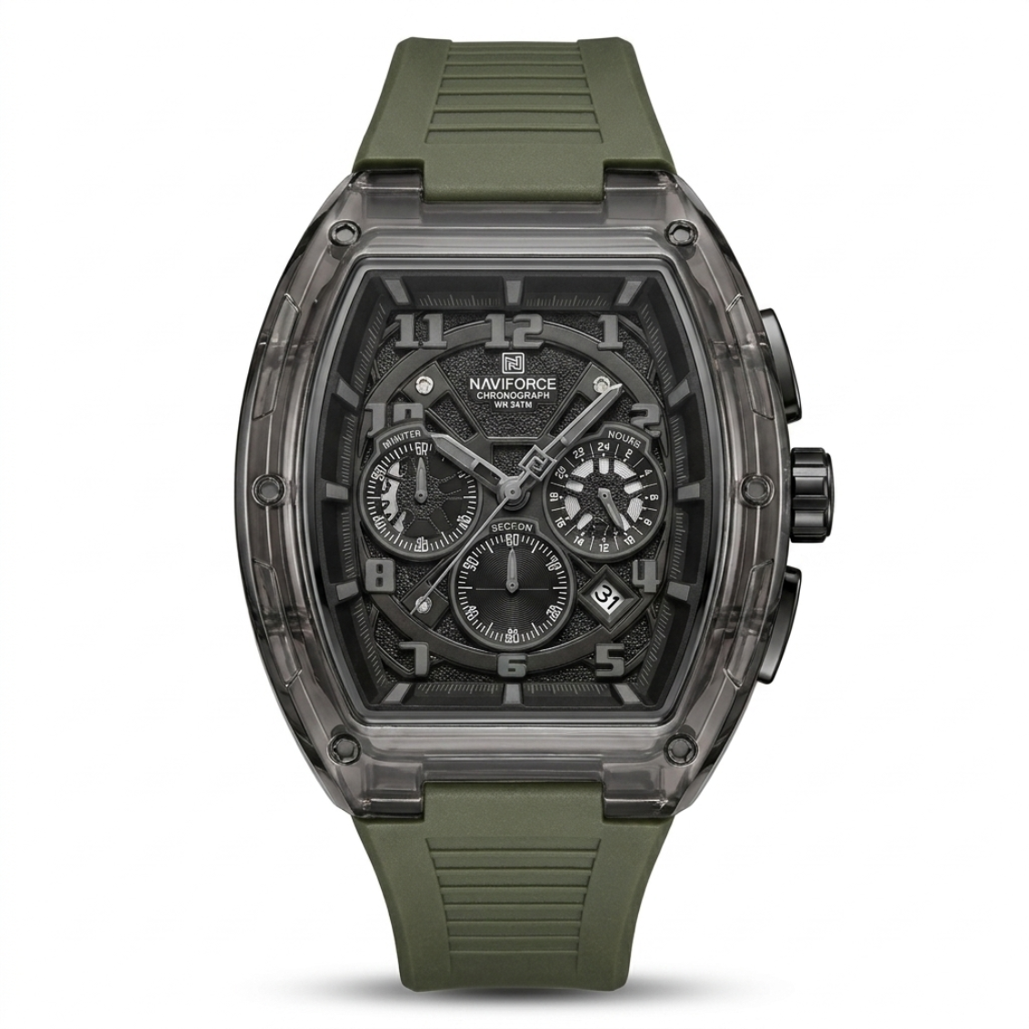 Montre Naviforce NF6118 Chronographe Tonneau Original