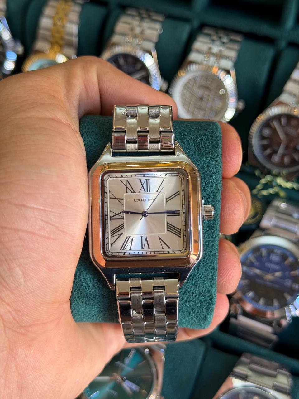 Montre Cartier Santos-Dumont Carrée