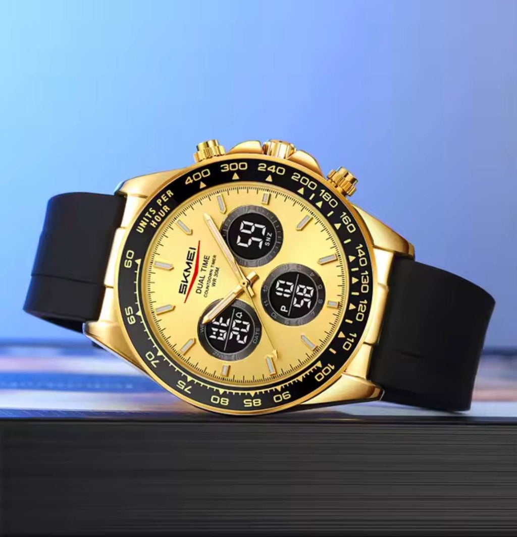 Montre Chronographe SKMEI Dual Time