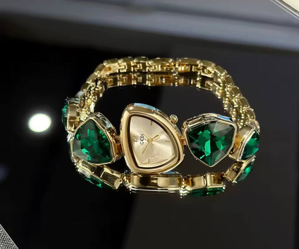 Montre Bijou Cristaux Facettés GEDI