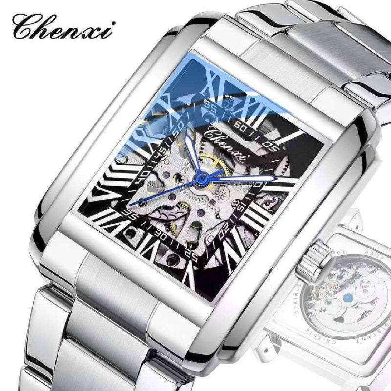 Montre Chenxi Squelette Mécanique