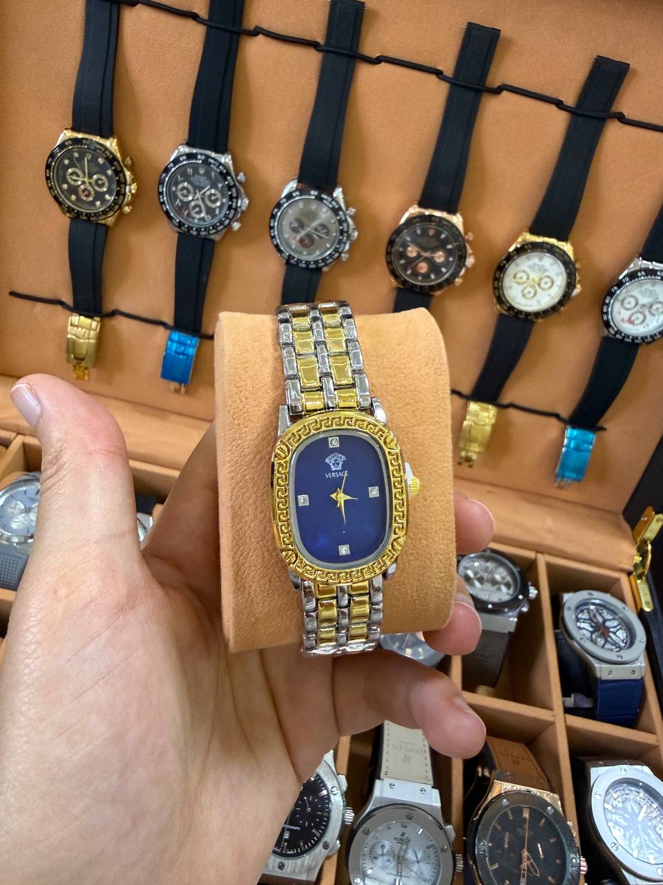 Montre Versace Élégance Bicolore