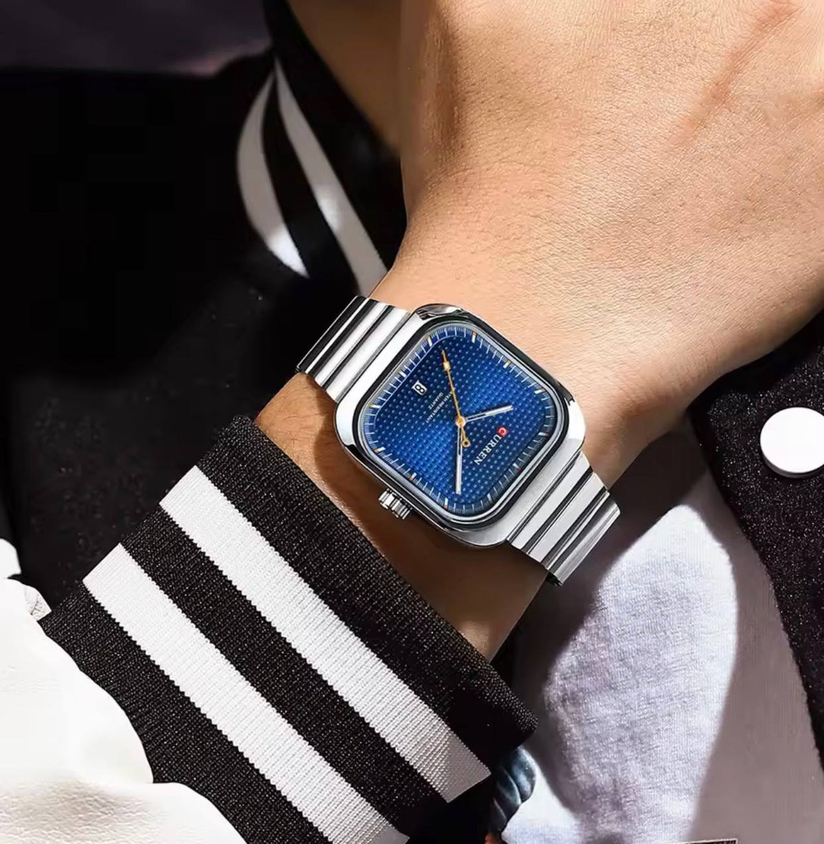 Montre Curren Sport Cadran Texturé