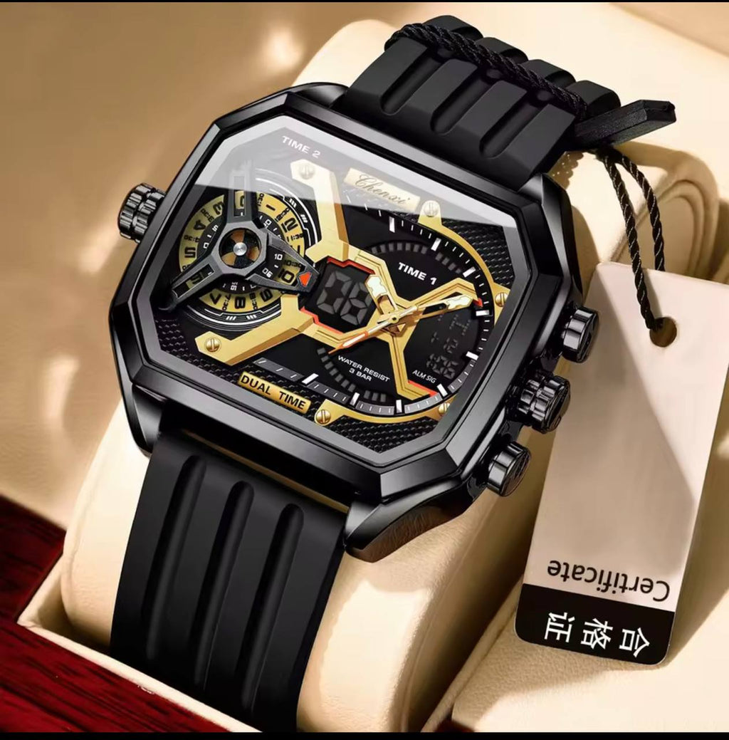 Montre Chenxi Dual Time Sport