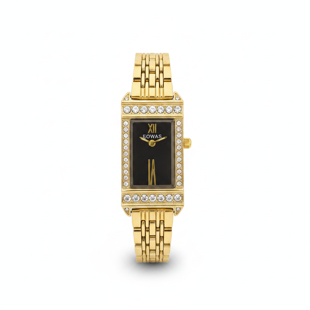 Montre Femme Rectangulaire Strass