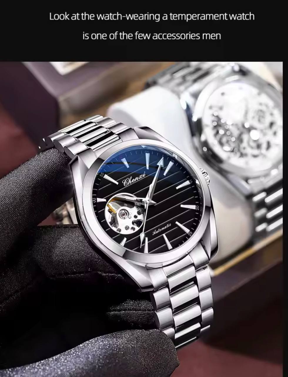 Montre Chenxi Automatique Squelette