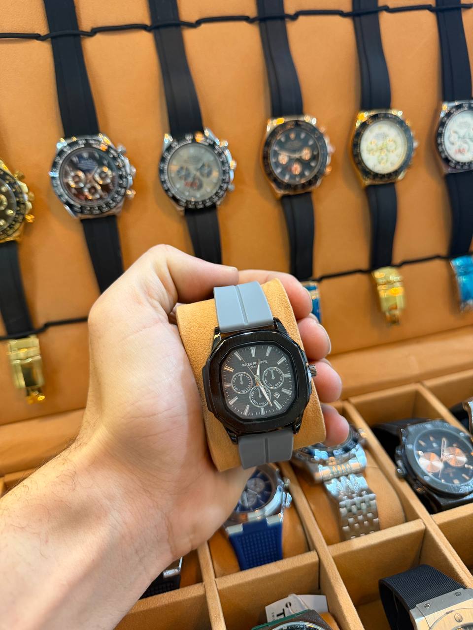 Montre Patek Philippe Silicone Chronographe