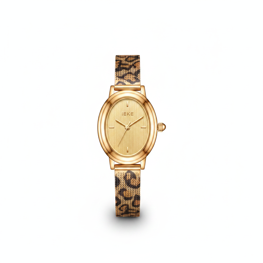 Montre IEKE Léopard Ébéne