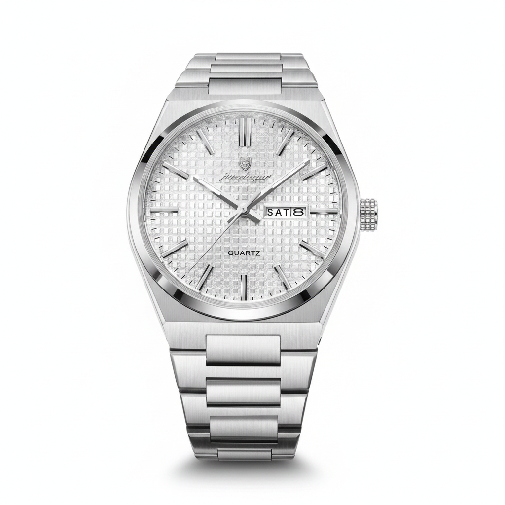 Montre Poedagar Classique Acier Inoxydable