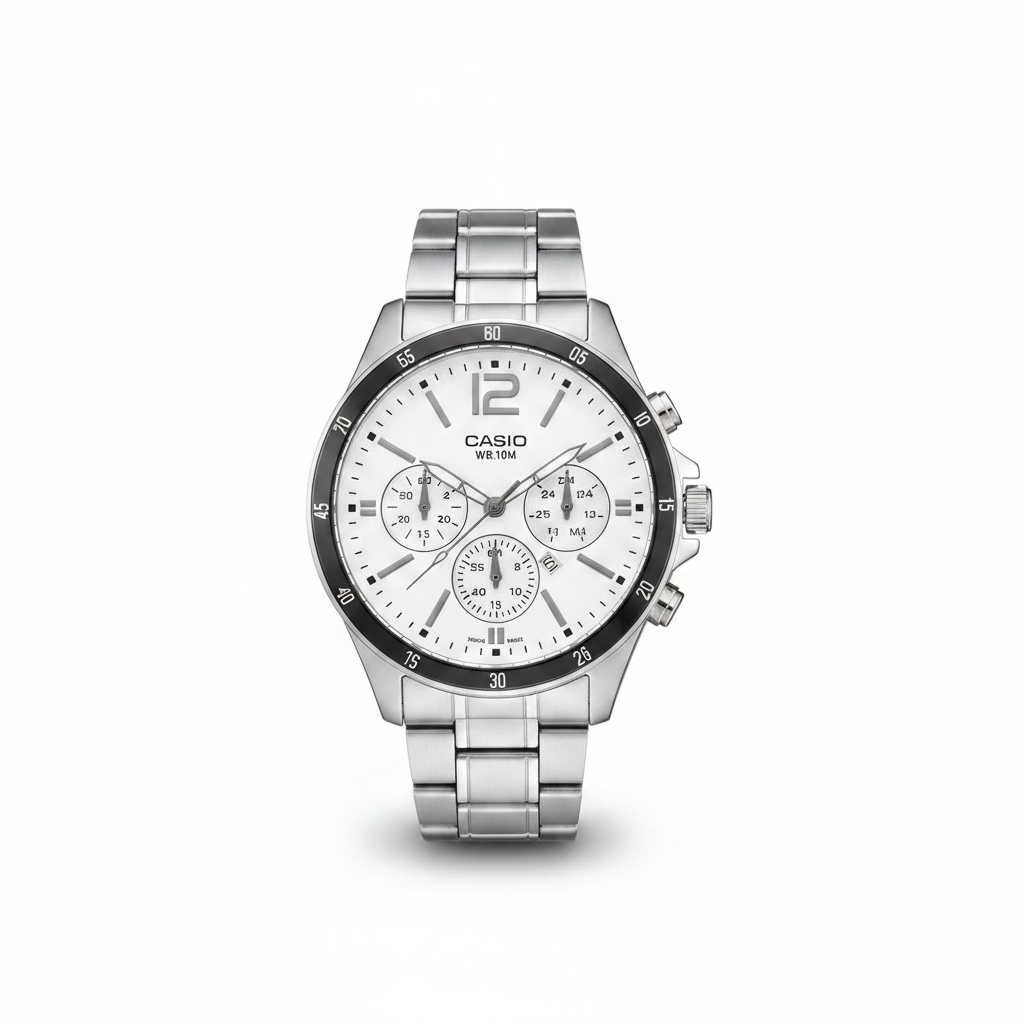 Montre Casio Chronographe Acier Inoxydable