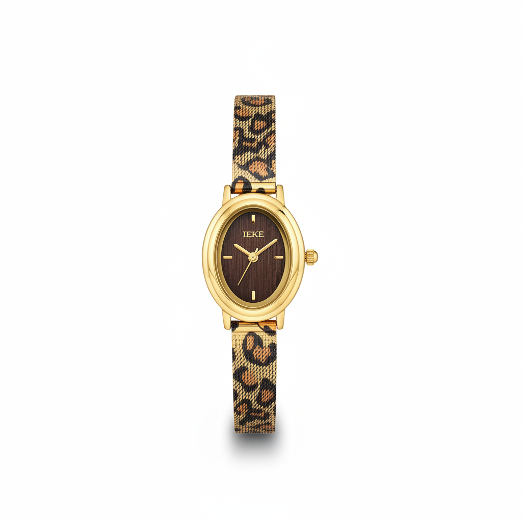 Montre IEKE Léopard Ébéne