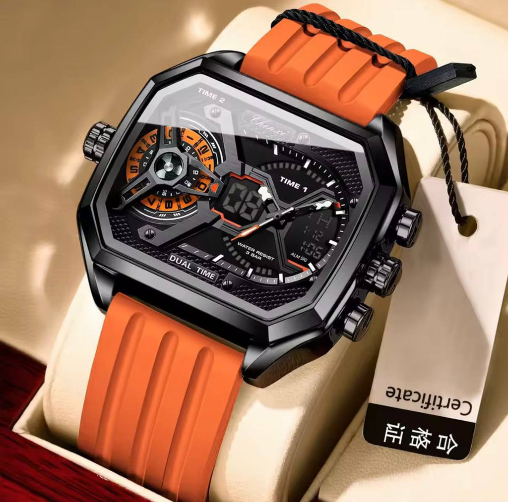 Montre Chenxi Dual Time Sport