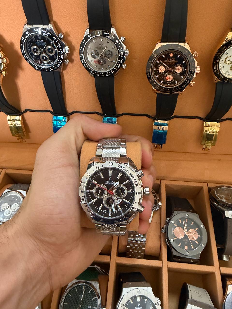 Montre Festina Chronographe Tachymètre