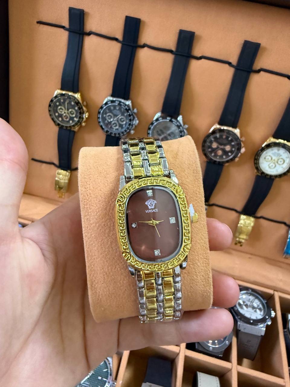 Montre Versace Élégance Bicolore