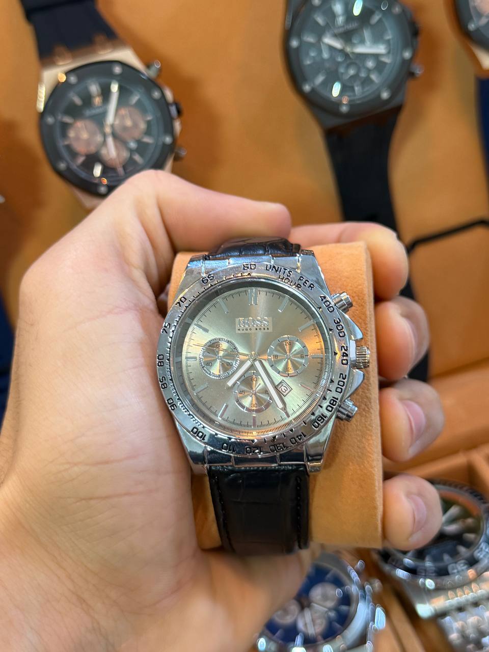 Montre Chronographe Hugo Boss Élégance