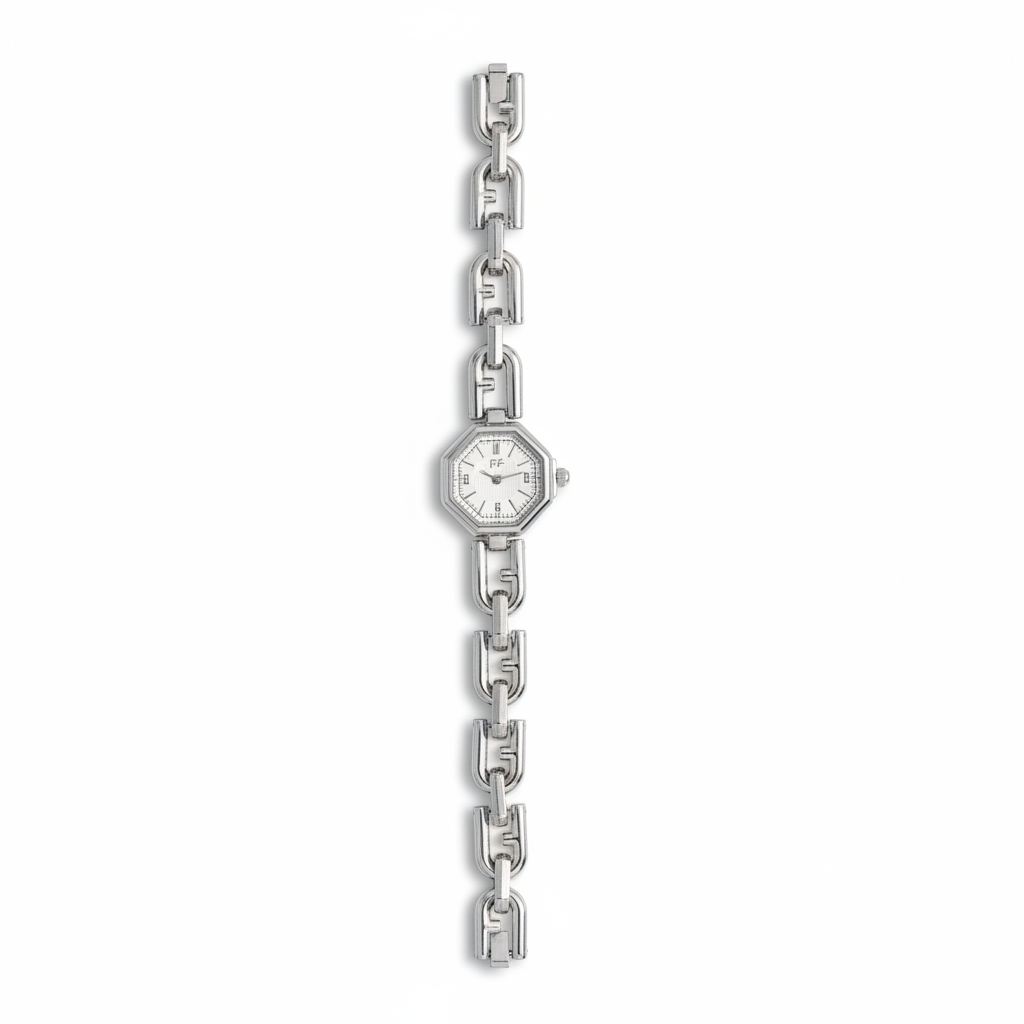 Montre Chaîne Élégance Octogonale
