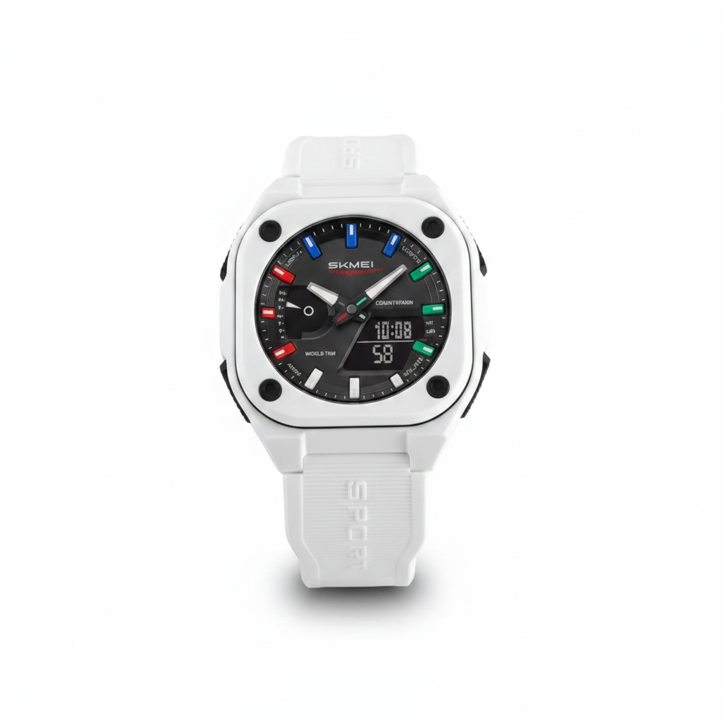 Montre SKMEI Sport Chronographe Design Octogonal