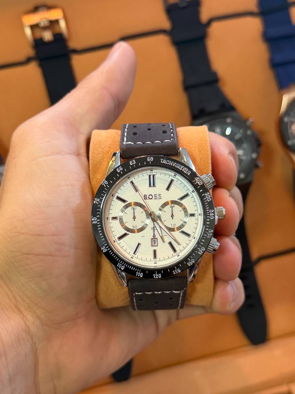 Montre Boss Chronographe Elite
