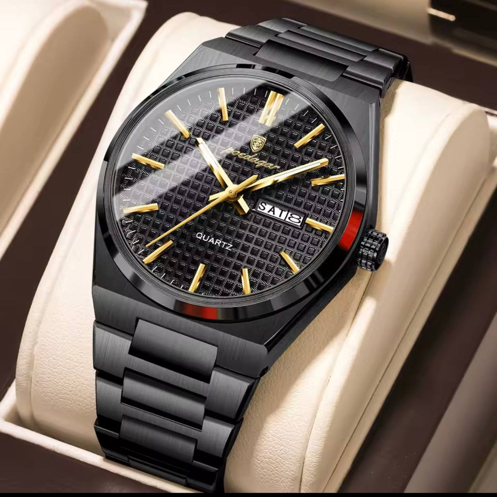 Montre Poedagar Classique Acier Inoxydable
