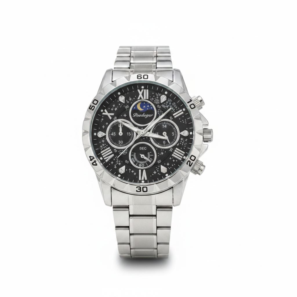 Montre Poedagar Chronographe Ciel Étoilé