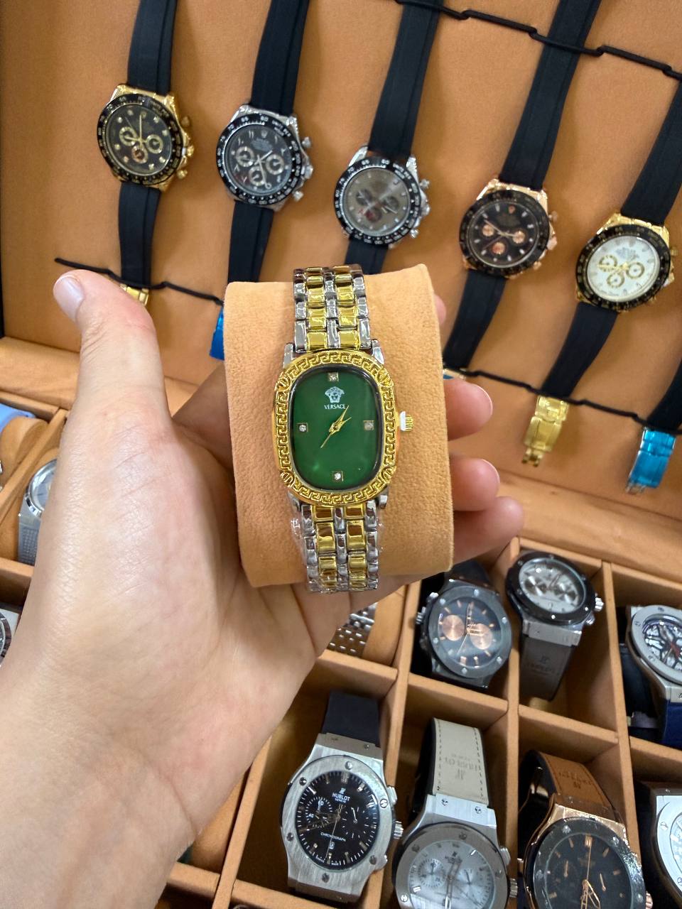 Montre Versace Élégance Bicolore
