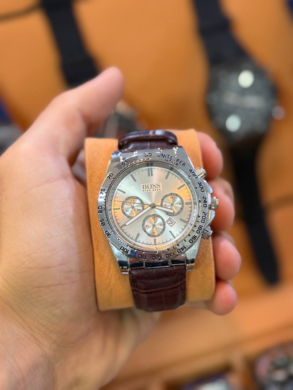 Montre Chronographe Hugo Boss Élégance