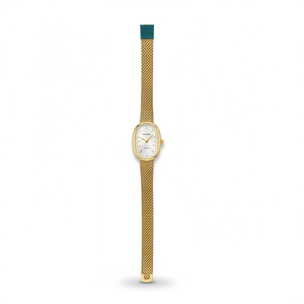 Montre Élégante Bracelet Maille Milanaise