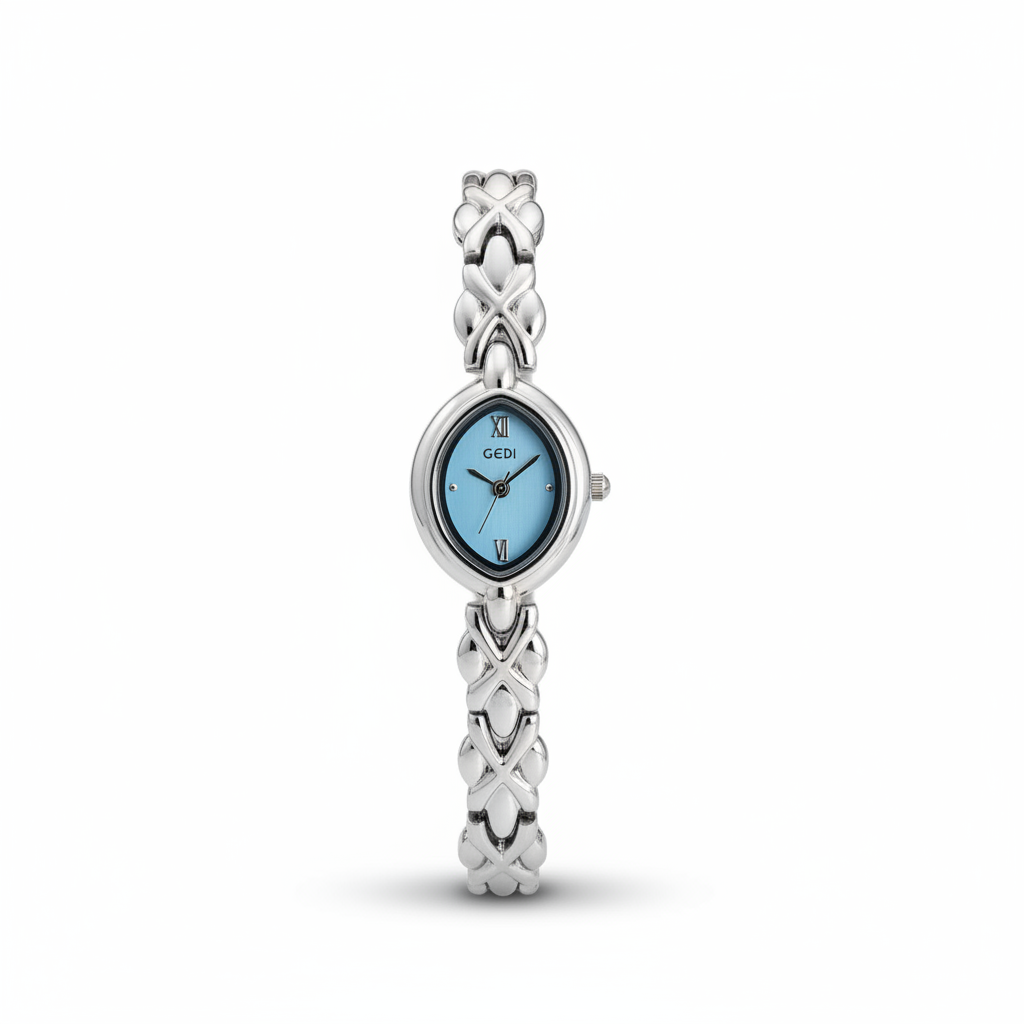 Montre GEDI Élégance Ovale Bracelet Chaîne
