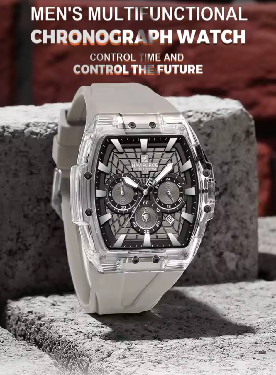 Montre Naviforce Chronographe Tonneau
